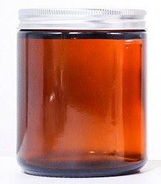 200G, 150G, 50G, 40G, 30G, 15G Amber Brown Cylindrical Beauty Jar, Silver Lid Design Shows Practical Texture supplier