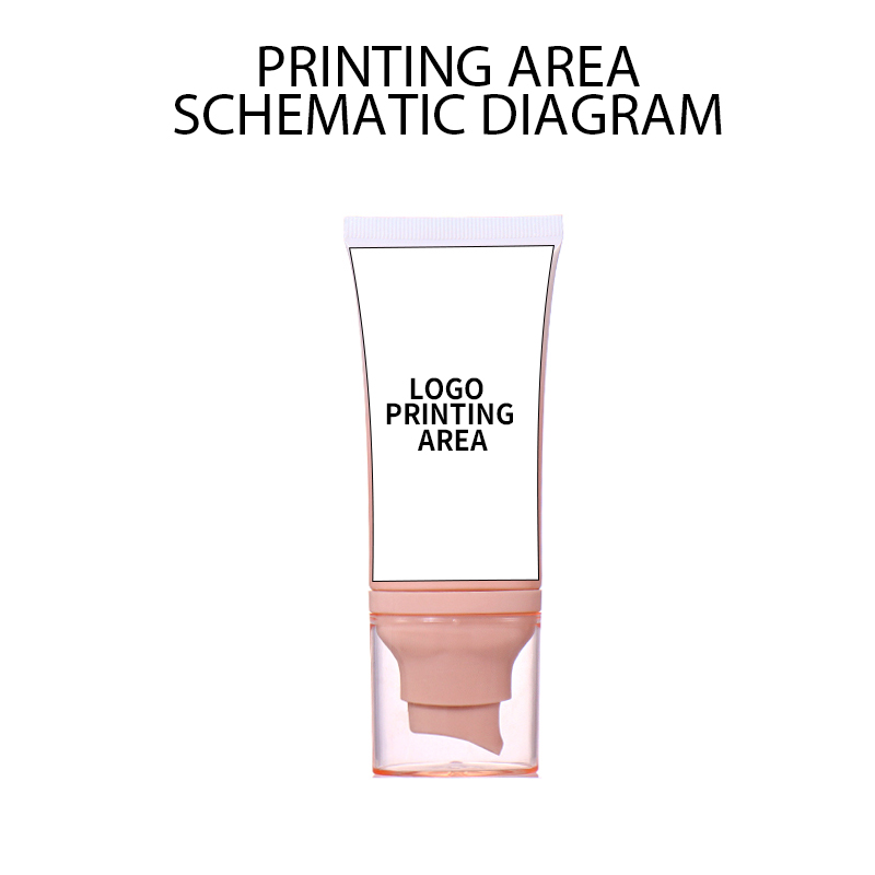 50ML Gradient Pink Tone - Up Cream Hose, Pump Head Design Shows Exquisite Texture manufacture