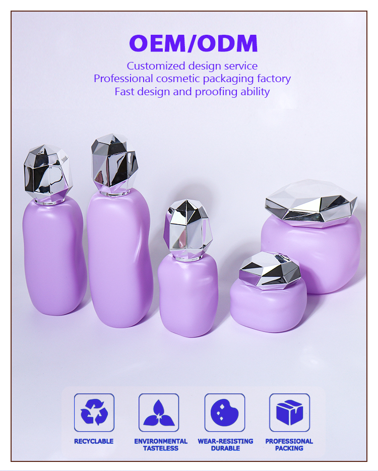 120ML, 110ML, 40ML, emulsion bottles, spray bottles, and 250G,40G cream jars factory