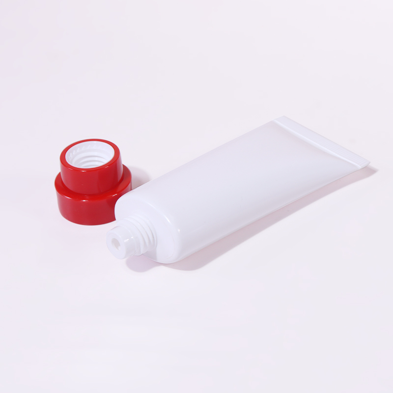 30ml Simple White Skincare Hose, Red Cap Adds Vitality and Charm manufacture