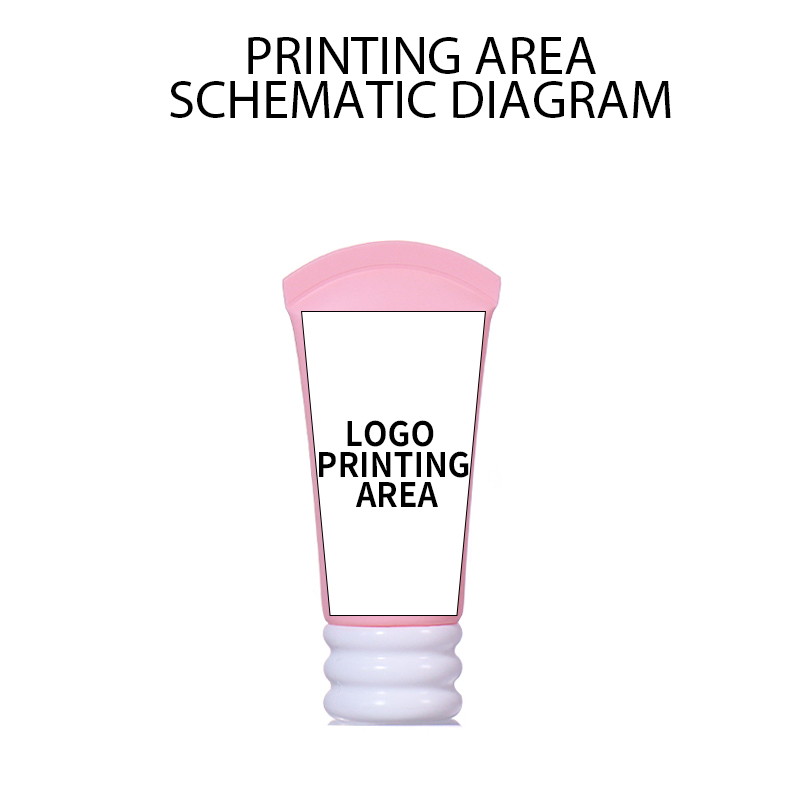30ml Pink Cute Skin Care Hose, Screw Cap Design Shows Lovely Texture factory