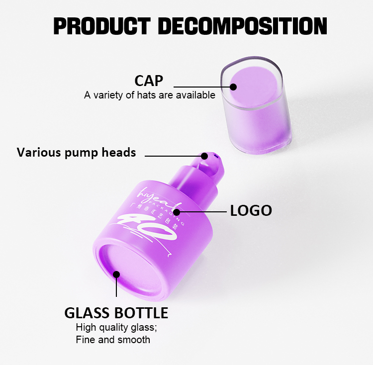 30ML Lotion spray pump bottle manufacture