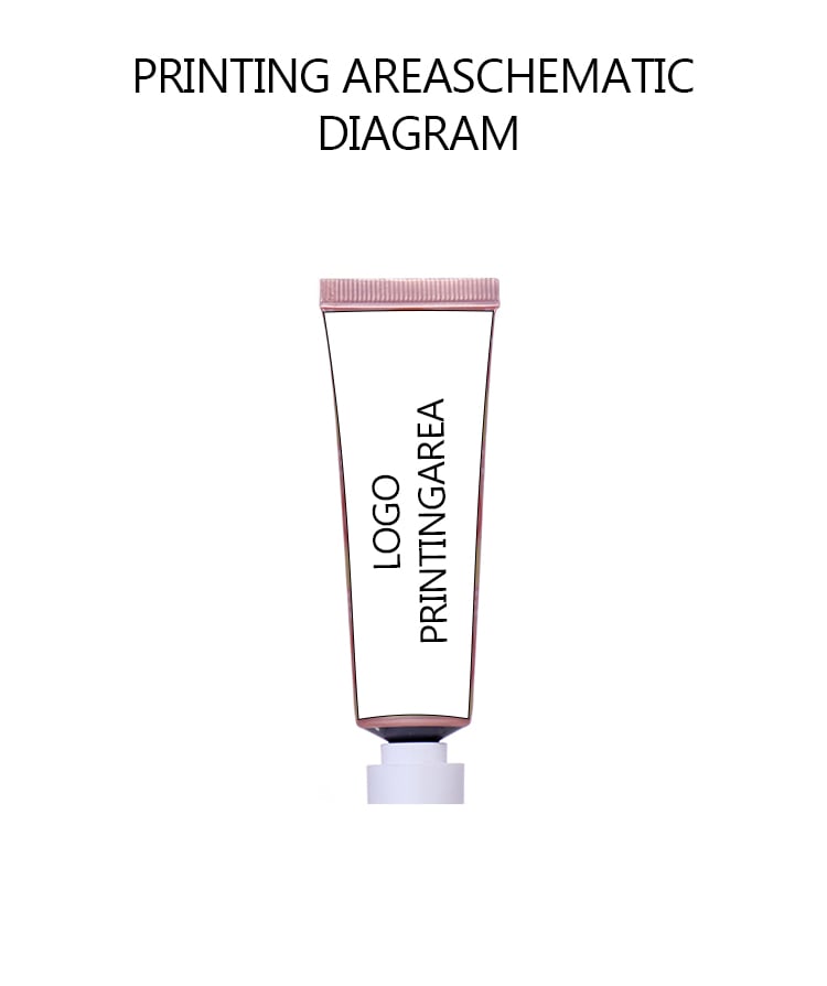 30ml Pink Hand Cream Tube, White Cap Design is Practical and Beautiful details