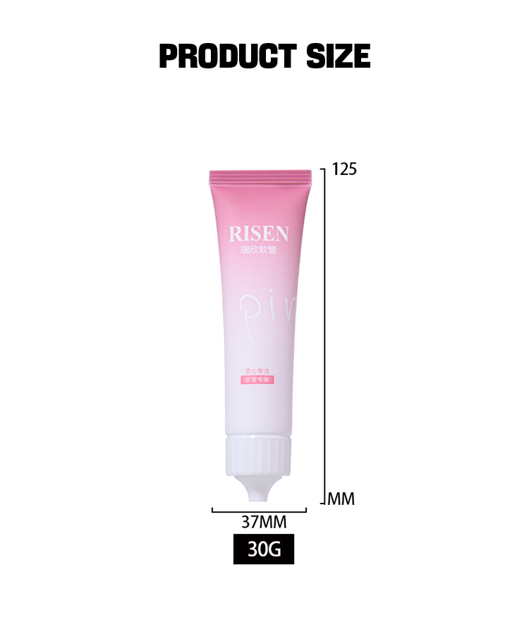 30ml Hose Packaging with Pink - White Gradient, Opening a Romantic New Experience in Beauty manufacture