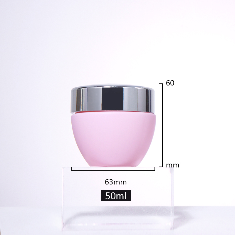 50G Luxury Glass Jars for Skincare Empty Glass Cosmetic Jar Skin Care supplier