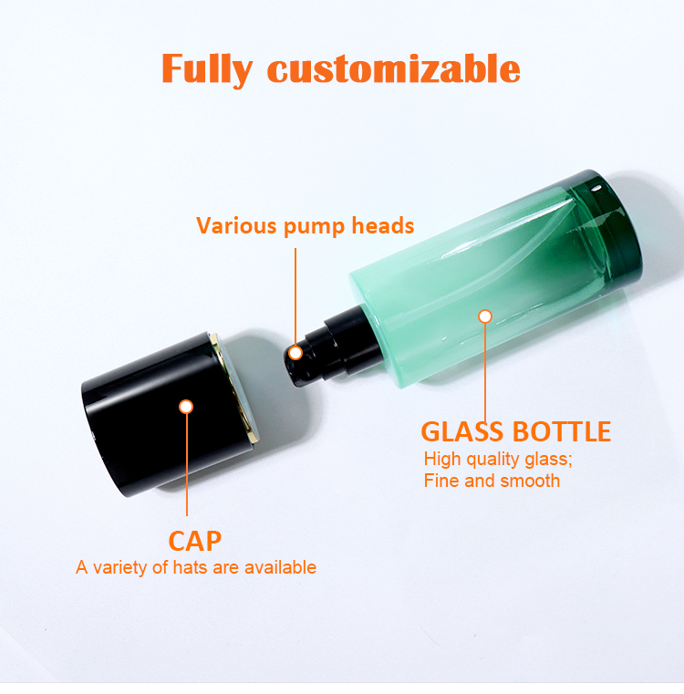 120ML,100ML,40ML, 50G,30G  emulsion bottles, spray bottles, cream jars 。 details