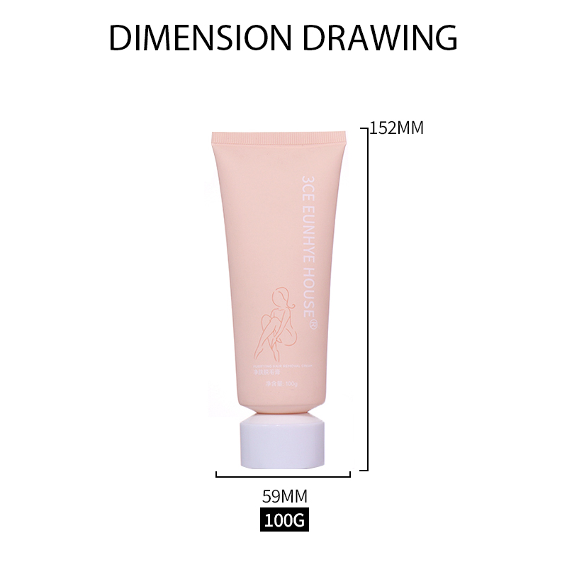 100ml Light Pink Tube, White Cap Design Exhibits Fresh Texture supplier