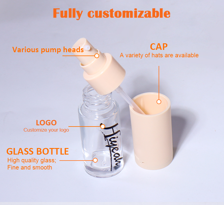 25ML Lotion spray pump bottle supplier
