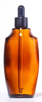 100ML/50ML/30ML/20ML/10ML Amber - Brown Dropper Bottles, Curved Bodies  supplier