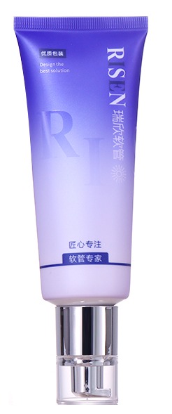 100ml Gradient Purple - White Beauty Hose, Silver Pump Design Shows Exquisite Texture supplier