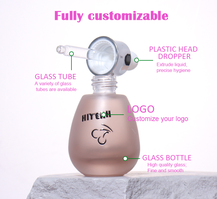 The 30ml essence bottle features a dropper design for precise dispensing manufacture