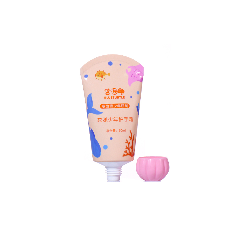 50ml Marine - Style Hand Cream Hose, Shell Screw Cap Shows Fresh Texture details