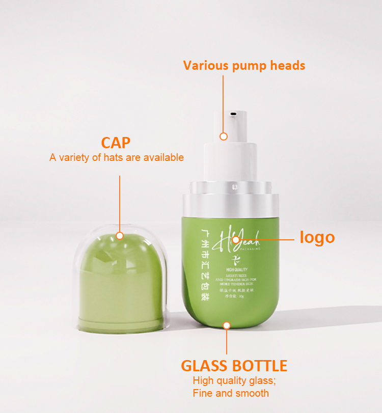 30ML Capsule - Shaped Press Lotion Bottle, Colorful Design Shows Trendy Style factory