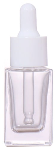 30ml/20ml/10ml/5ml Transparent Square Dropper Beauty Bottle, Minimalist Design Shows Pure Style manufacture
