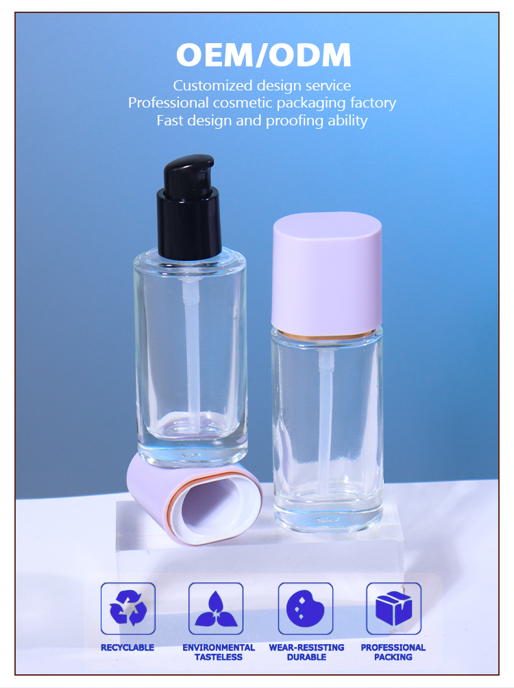 30ML Lotion spray pump bottle details