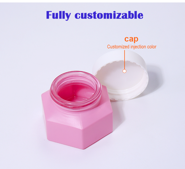 Macaron Hexagonal , 30g Jars details