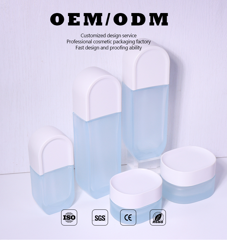 120ML, 100ML, 40ML, 50G, 30G Multi - color Beauty Bottles, Minimalist Design Meets High - end Texture manufacture