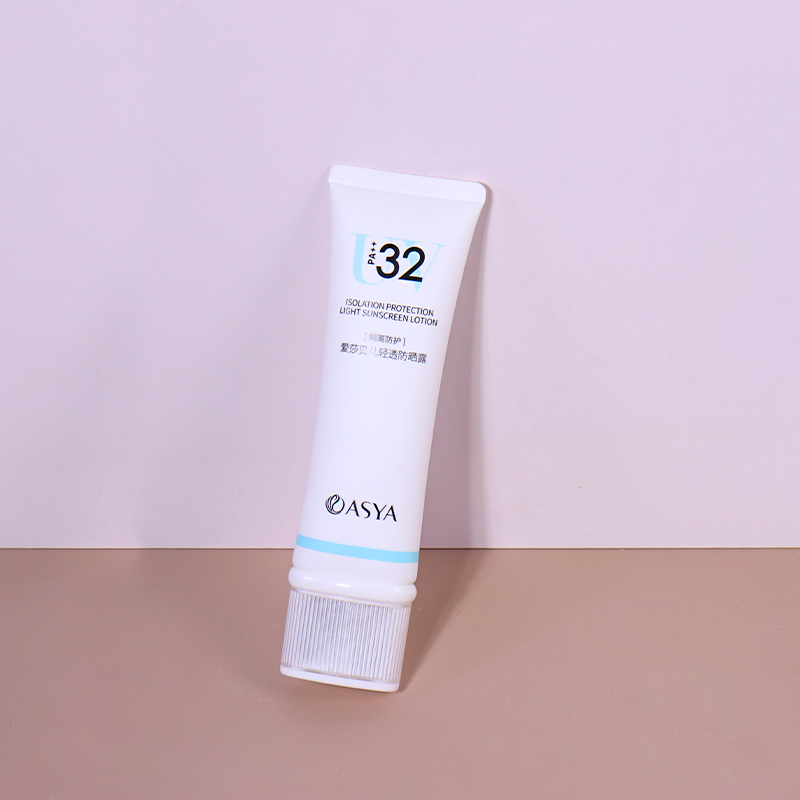 50ml Pure White Hose with White - Blue Color Matching Shows Fresh Charm