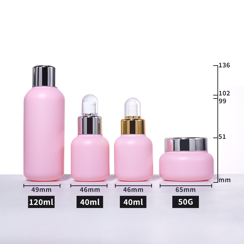120ML, 40ML toners, emulsion bottles, spray bottles, and 50G cream jars factory