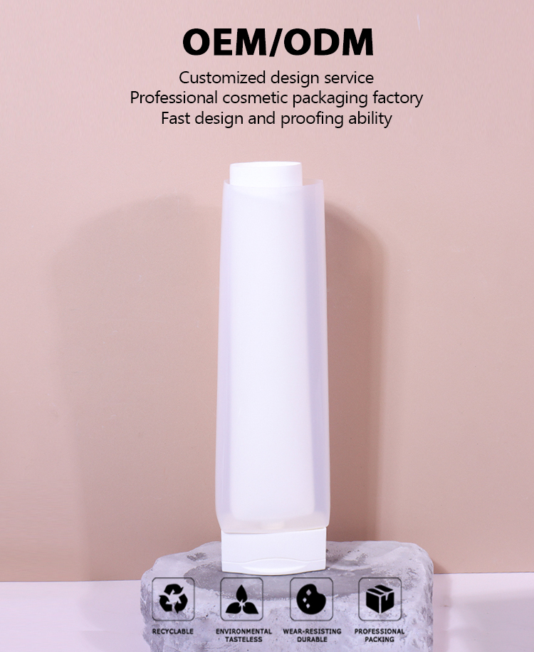 120ml Simple White Skincare Bottle, Flip - Top Cap Craft Shows Pure Charm factory