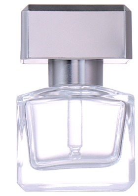40ml Minimalist Transparent Essential Oil Bottle, Silver Square Cap Shows Exquisite Charm supplier