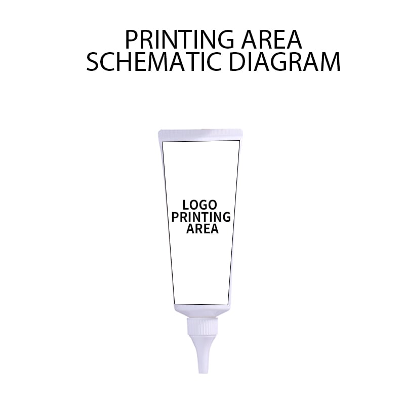 100ML White Sharp-Nozzle Scalp Care Hose, Minimalist Design Highlights Skincare Style factory