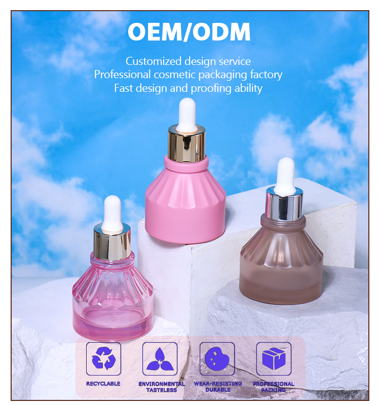 The 30ml essence bottle features a dropper design for precise dispensing manufacture