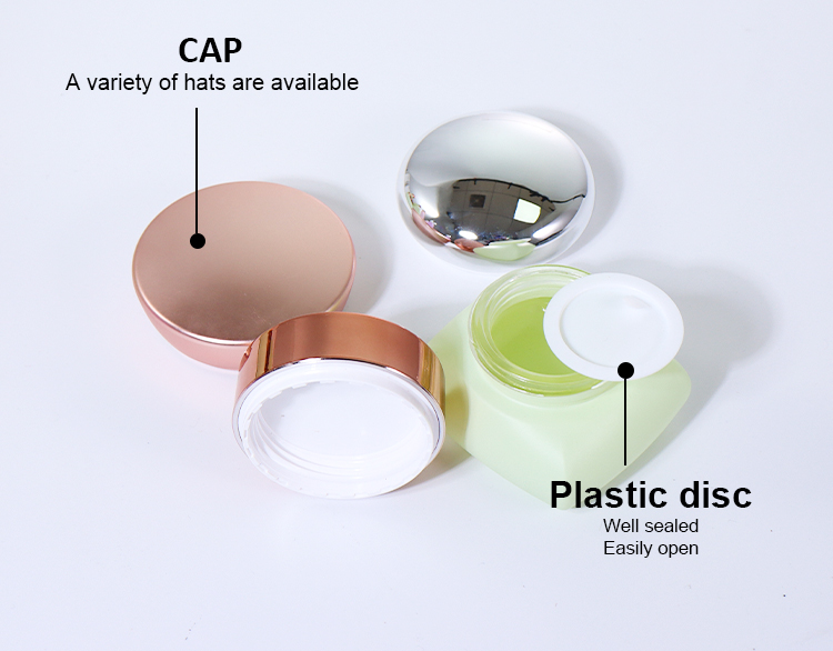 50G, 30G Macaron Series Oval Beauty Jar details