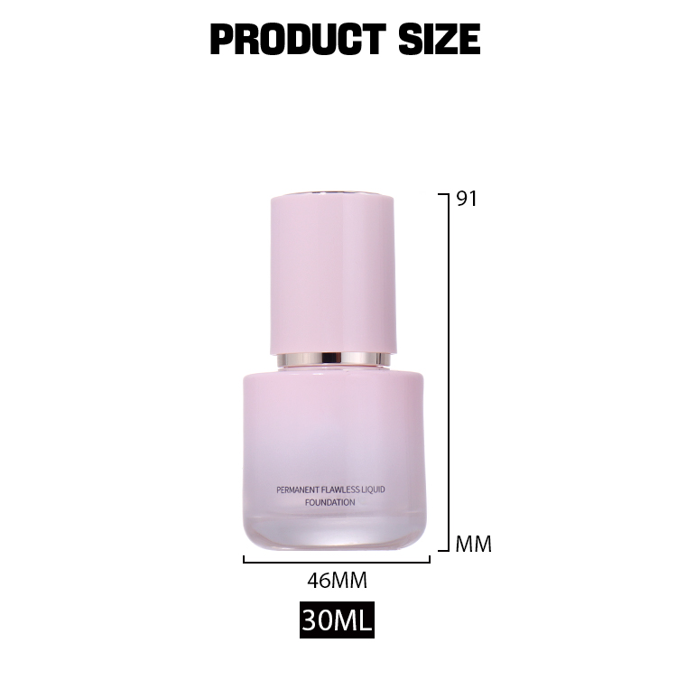30ml Pink Gradient Bottle! Sweet and Exquisite Beauty Packaging is Super Eye - Catching details