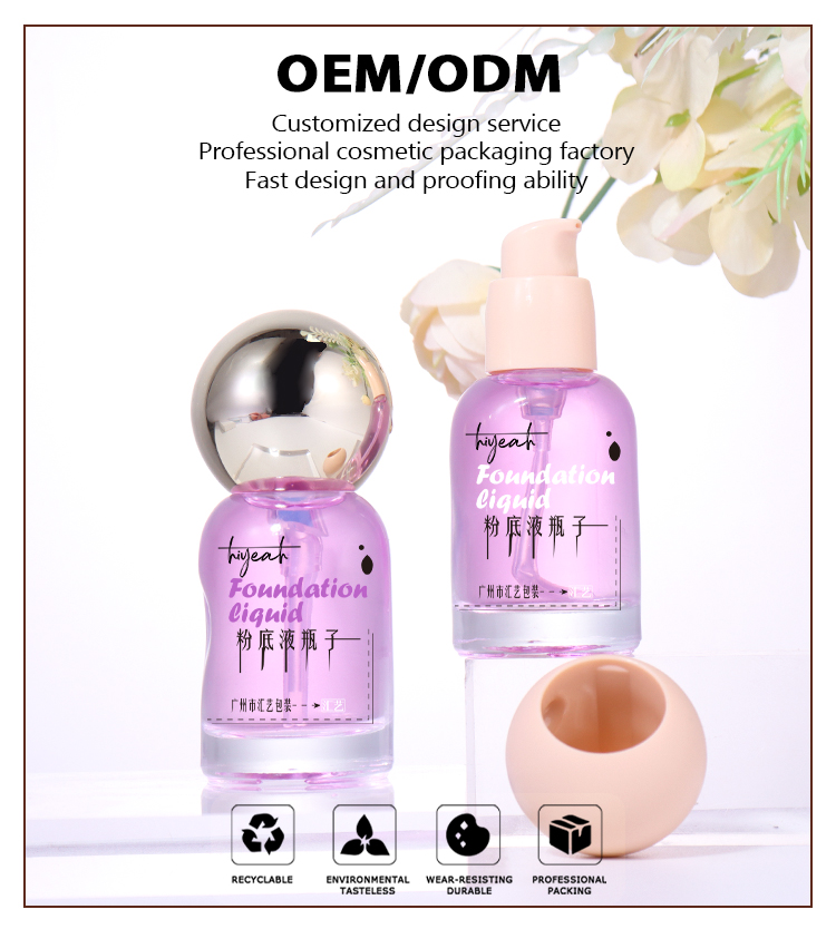 30ML  Cosmetic Essence Bottle  factory