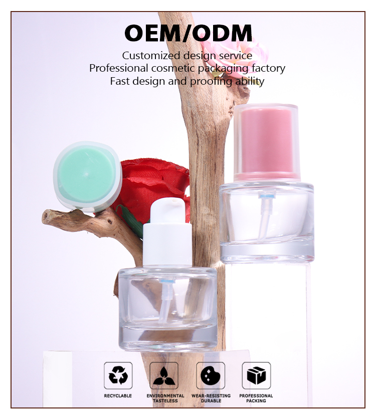 30ML  Cosmetic Essence Bottle  details