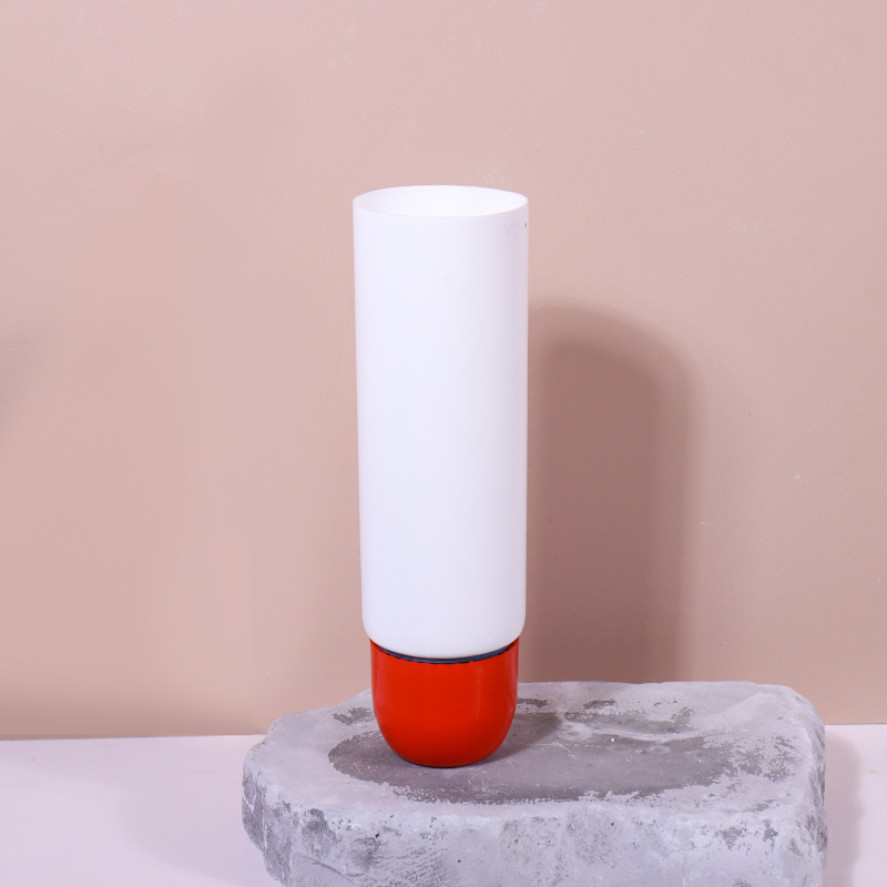 30ml White - Body Blue - Head Skincare Bottle, Red Cap Adds Vitality and Charm