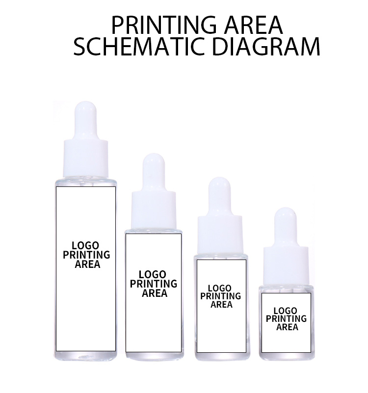 25ML,15ML,10ML,5ML Cosmetic Essence Bottle supplier
