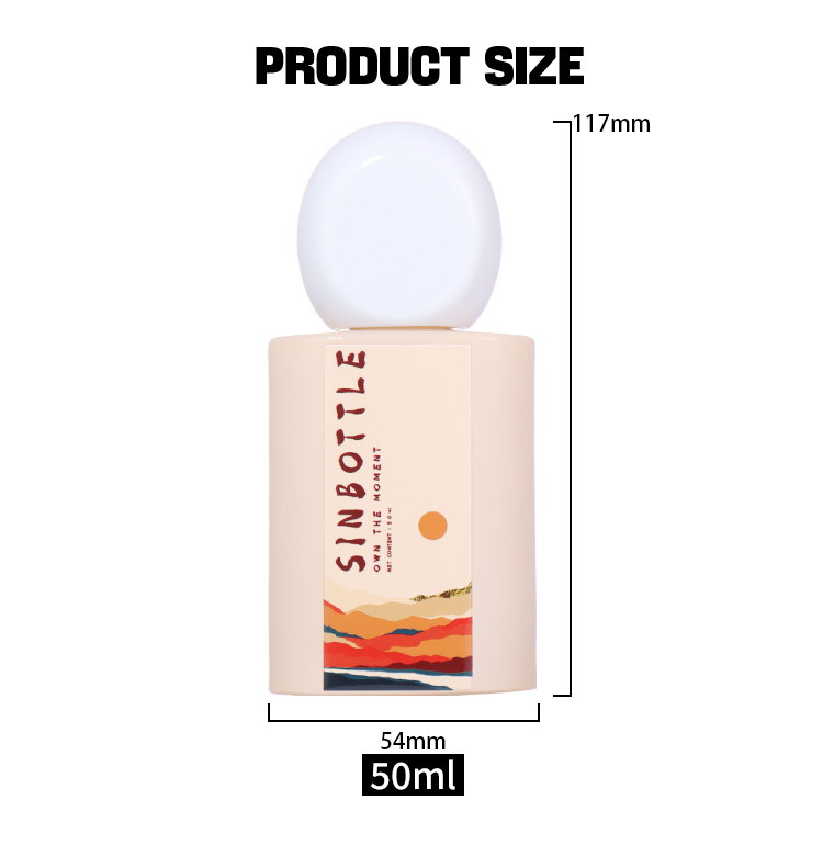 50ML  Cosmetic Essence Bottle  supplier