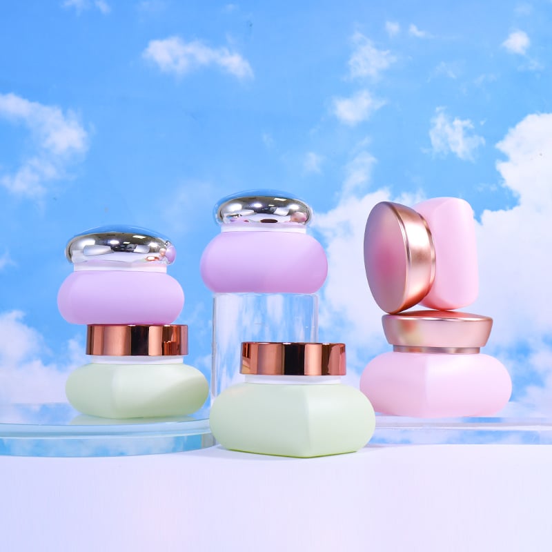 50G, 30G Macaron Series Oval Beauty Jar