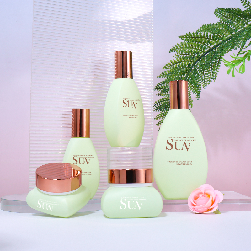 120ML, 100ML, 50ML, 30ML, 50G, 30G Fresh Macaron - colored Cosmetic Set, Exquisite Bottle Caps Show Romantic Charm