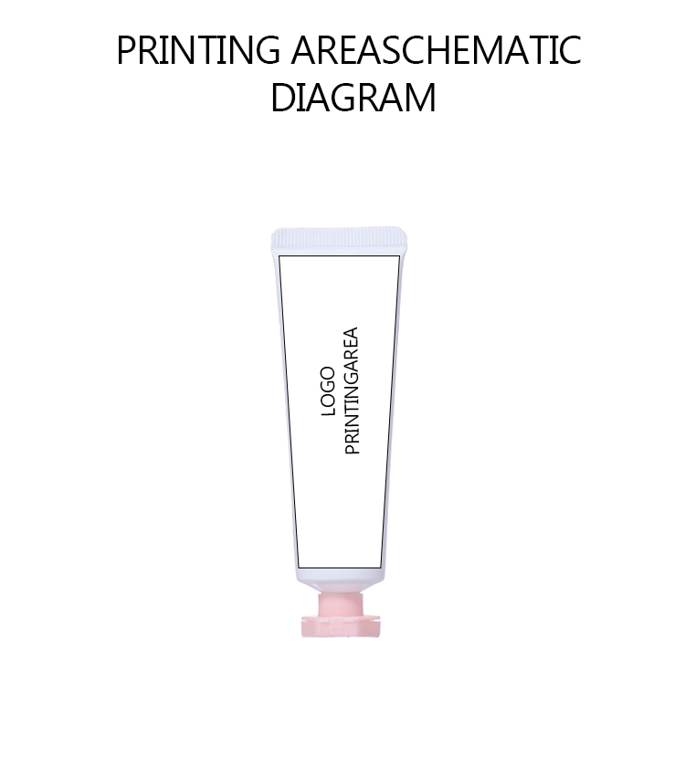 30ml White - Pink Hand Cream Tube, Exquisite Craftsmanship Shows Romantic Texture manufacture