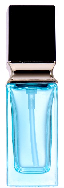 30ml Square - Style Beauty Bottle, Blue - Gold Color Matching Shows Light Luxury Texture factory