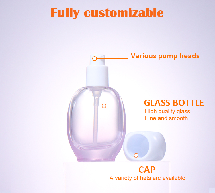 40ML Lotion spray pump bottle details