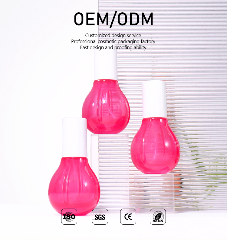 30ML Contrast - colored Irregular - shaped Lotion Pump Bottle supplier