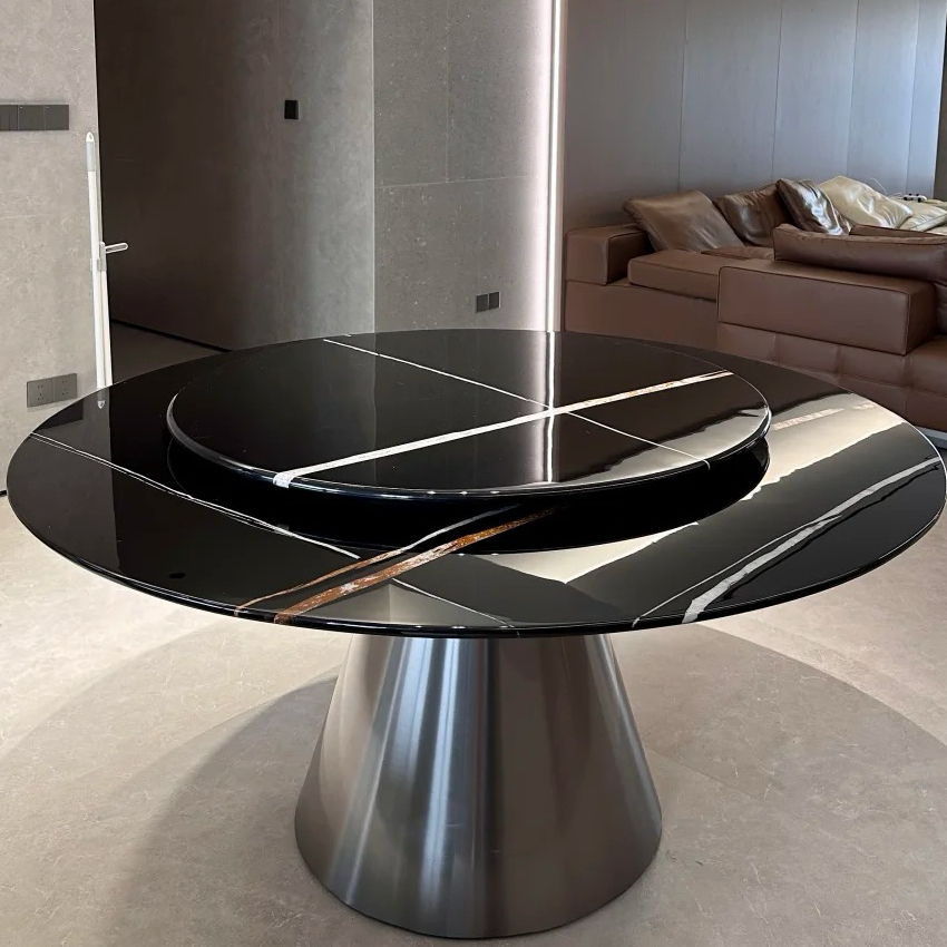 Marble tile for countertop and floor manufacture