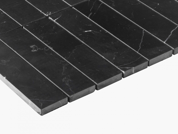 Straight Carrara Honed Natural Marble Mosaic factory
