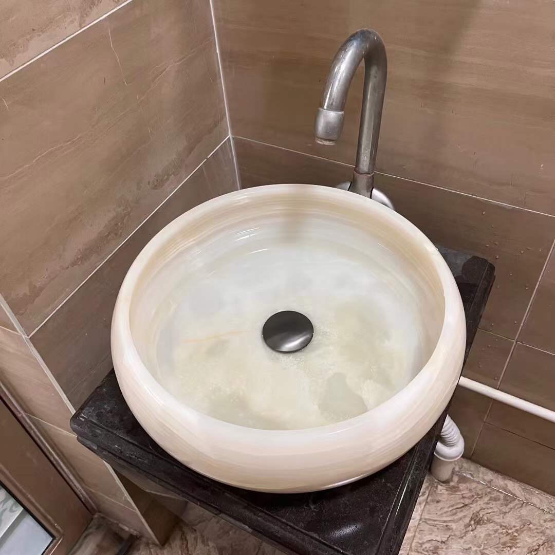 Natural Onxy Marble Basin Sinks factory