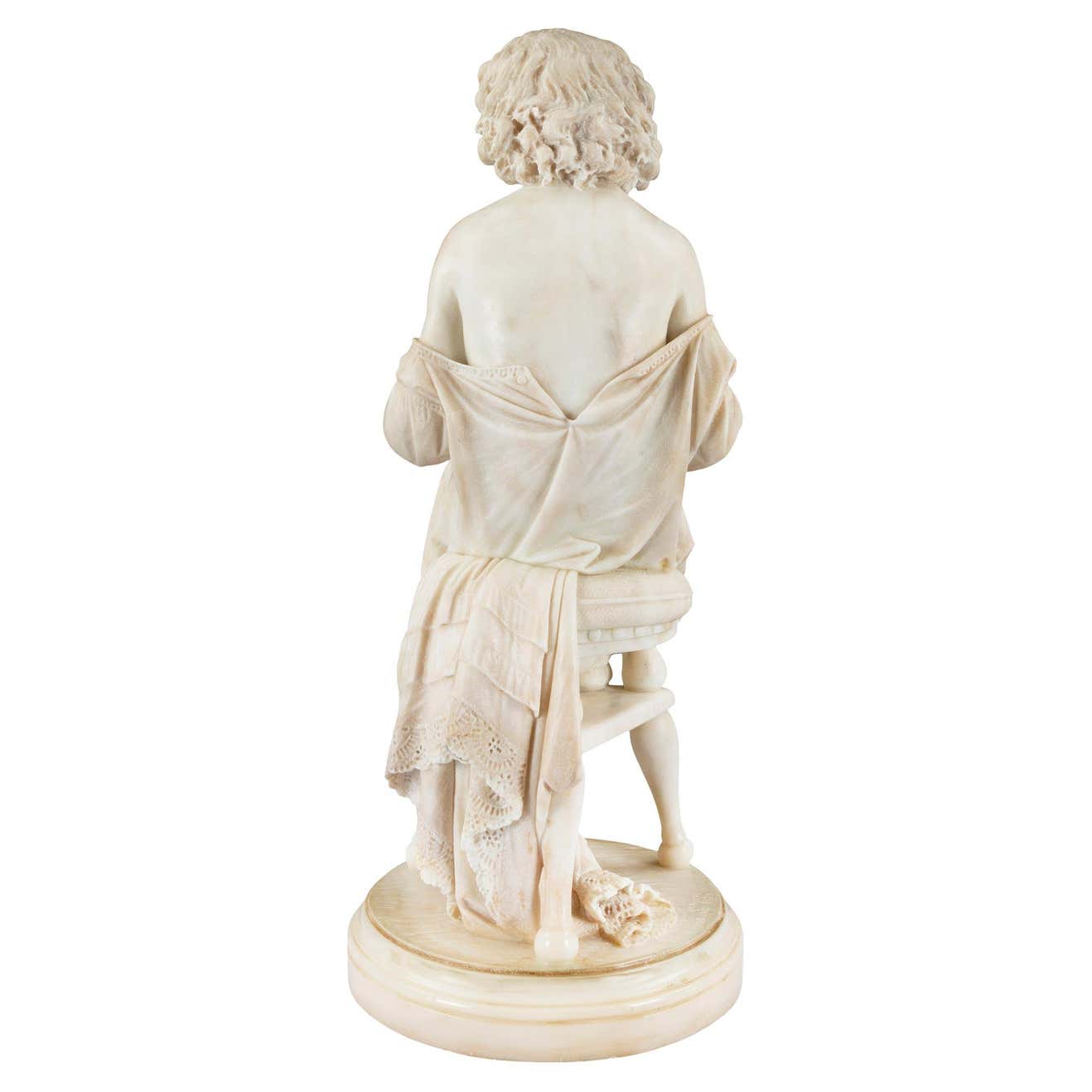 Marble Statue-Young Girl supplier