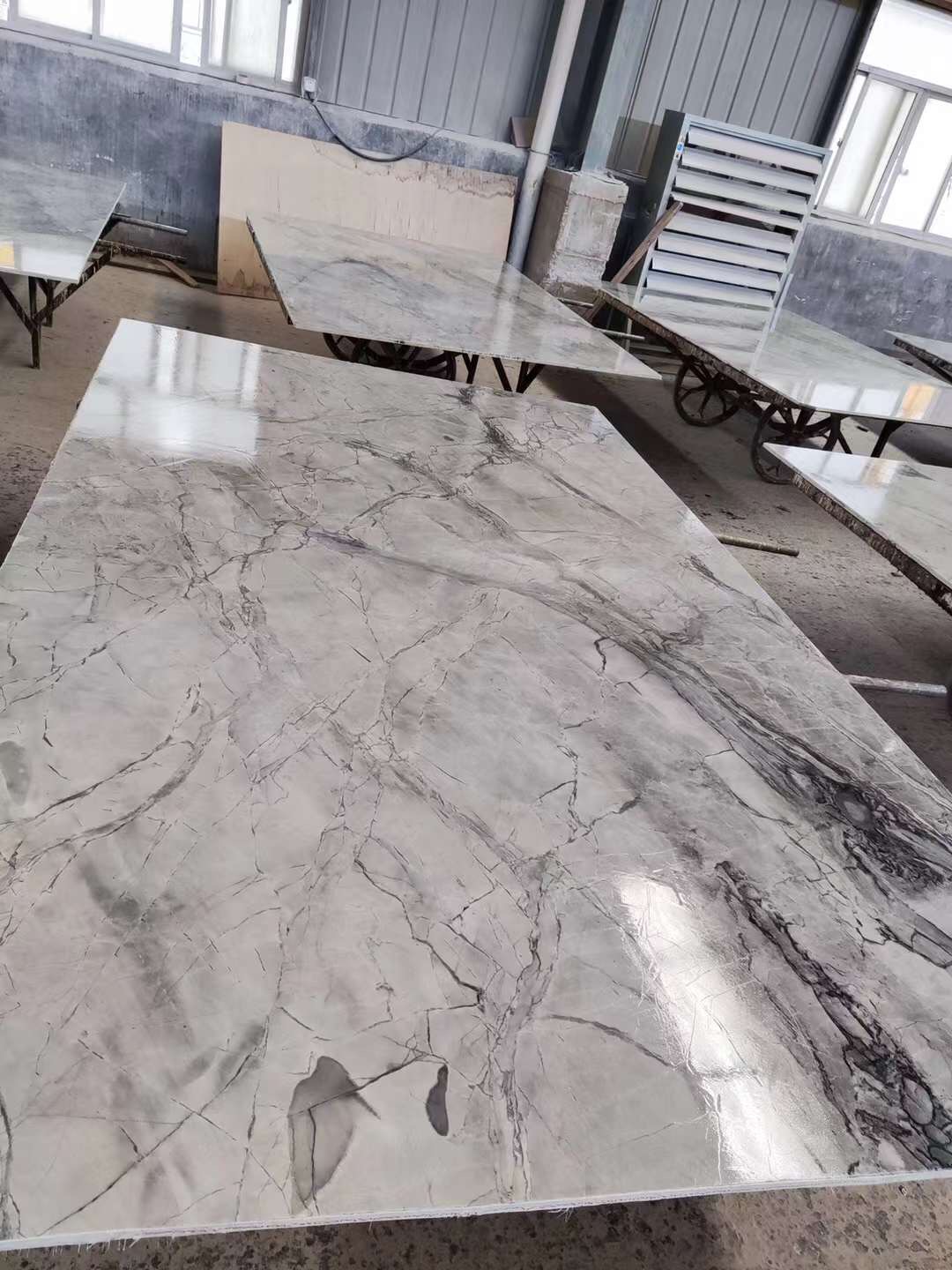 Super white, Calacatta grey manufacture