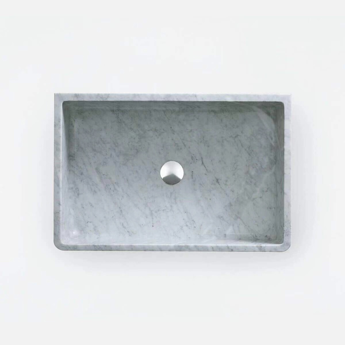 Carrara White Marble Wash Basin factory