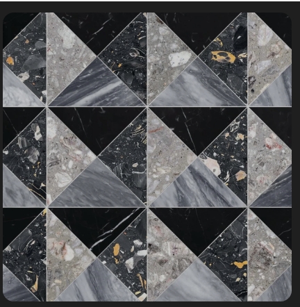Waterjet Marble Triangles factory