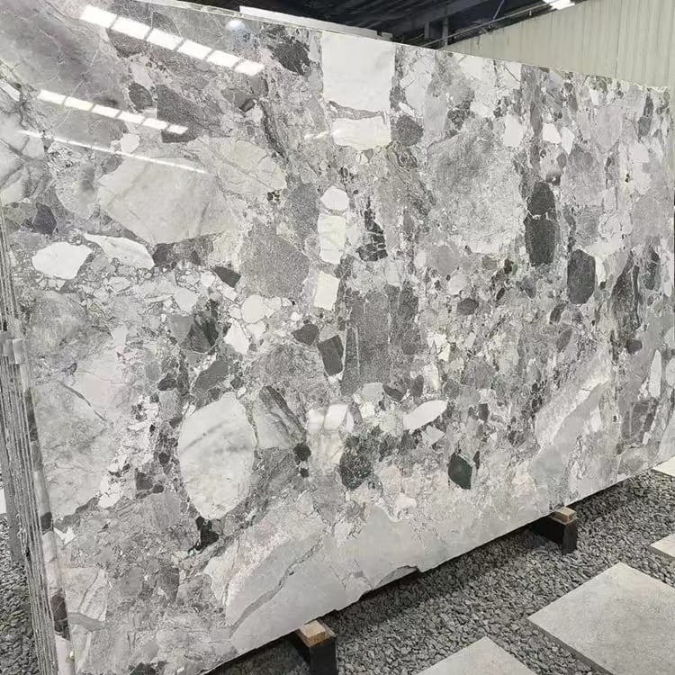 Natural DaVinci Grey Marble wall and floor tiles supplier