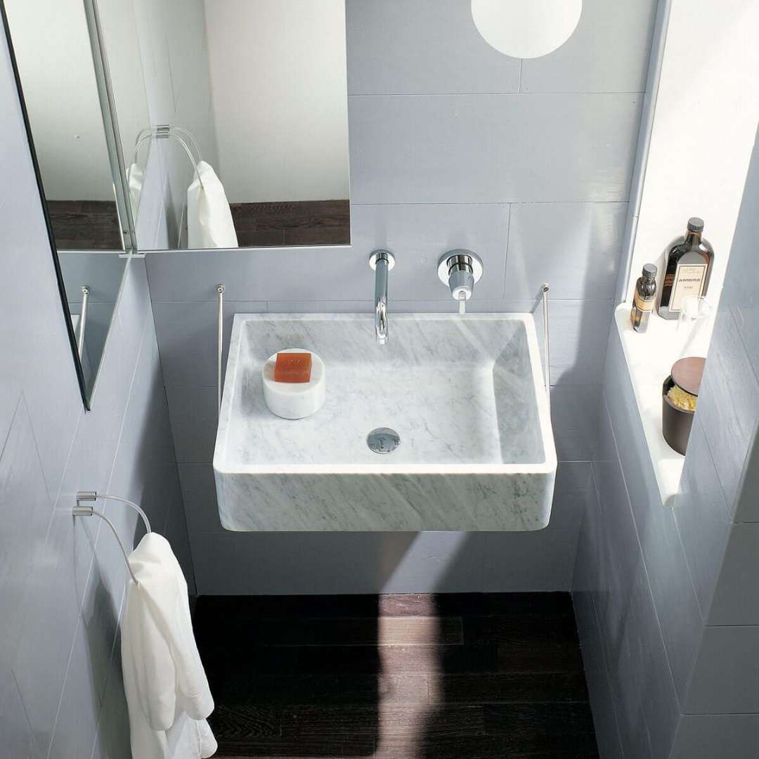 bianco carrara honed herringbone mosaic-4