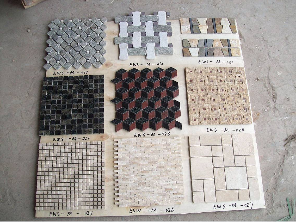 Où puis-je obtenir des carreaux en mosaïque de pierre naturelle sur mesure pour mur de douche ?